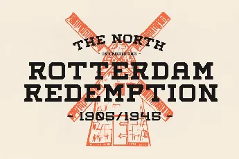 ROTTERDAM REDEMPTION font