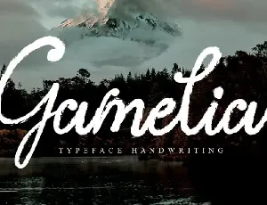 Gamelia Script font