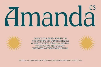 CS Amanda font