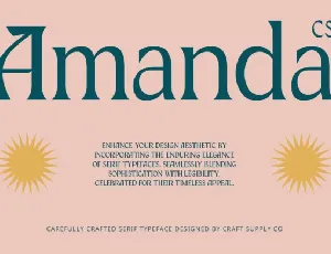 CS Amanda font