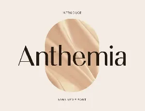 Anthemia font