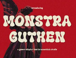 MONSTRA GUTHEN font