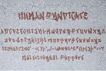 Human Syndicate - 1 font