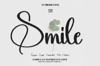 Smile Script font