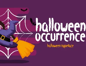 Halloween Occurrence font