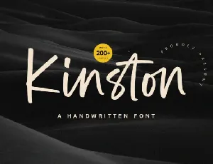 Kinston font