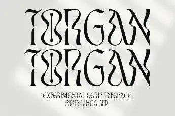 Torgan font