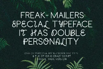 Freak Mailer DEMO font