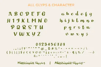 Bathi font