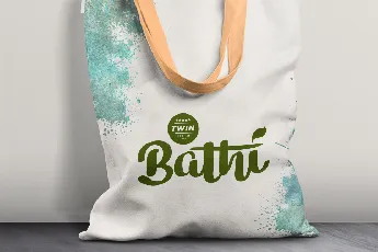 Bathi font