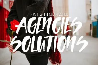 AGENCIES SOLUTIONS font