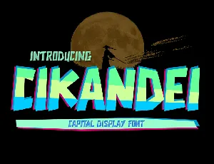 CIKANDEI font