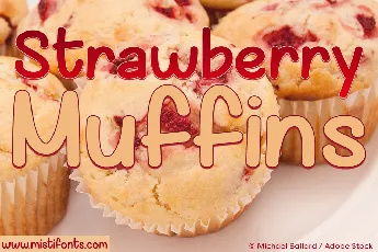 Strawberry Muffins Demo font