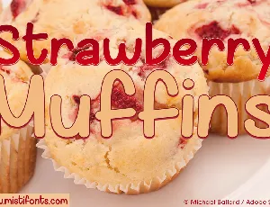 Strawberry Muffins Demo font