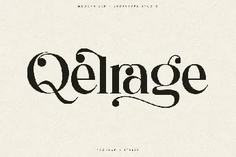 Qelrage font