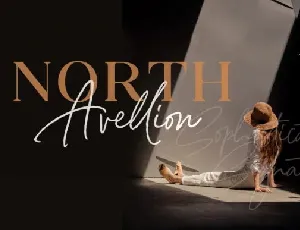 North Avellion Duo font
