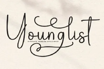 Younglist font