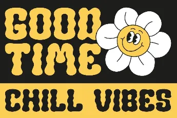 Groovy Bumpie font