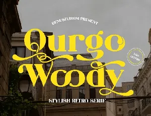 Qurgo Woody font