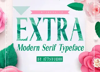 Extra Modern Serif Family font