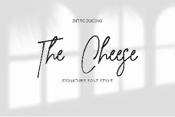 The Cheese font