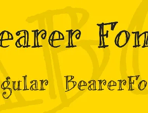 bearer Fond font