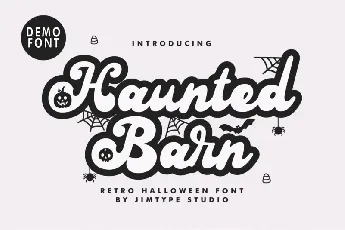 Haunted Barn font