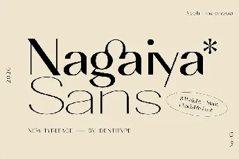 Nagaiya font