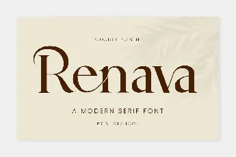 Renava font