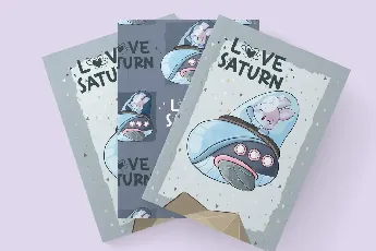 Love Saturn Demo font