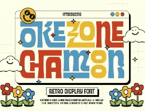 Okezone Chamoon font