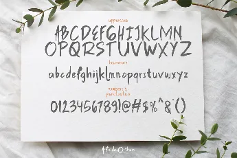 Arfindes Orthem Demo font