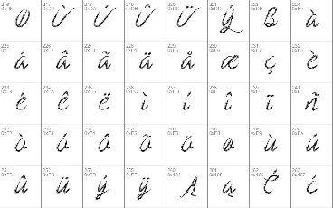 Scribble Script font