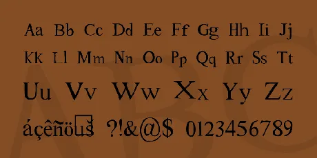 Tom's New Roman font