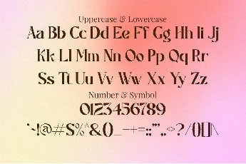 Caustics font