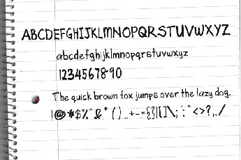 Angela’s Handwriting font