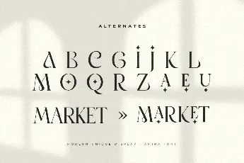 Amiora font