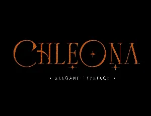 Chleona font