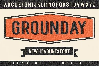 Grounday font