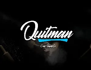 Quitman Script Free Download font