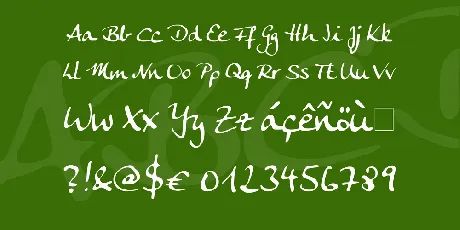 Anke Calligraph font