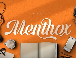 Menthox font