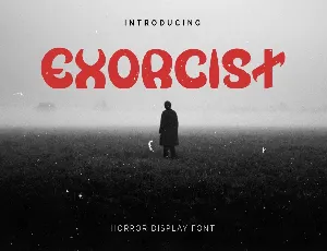 Exorcist font