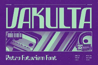 VAKULTA Trial font