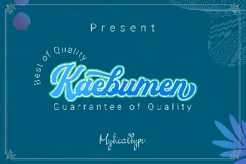 Kaebumen font