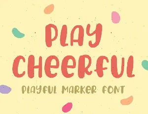 PlayCheerful font