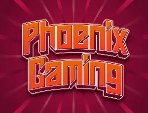 Phoenix Gaming font