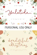 Yuletide font