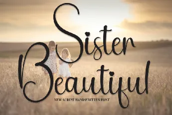 Sister Beautiful font