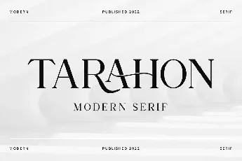 Tarahon Serif font